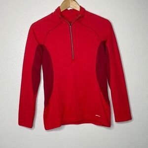 Patagonia Capilene 3 Athletic Top Red sz‎ XS